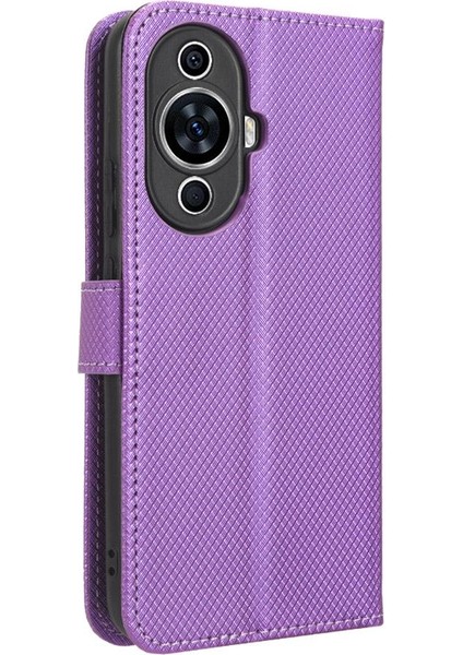 Huawei Nova 11 Için Kılıf Kickstand Kapak Manyetik Cüzdan Kart Tutucu (Yurt Dışından) modelleri
