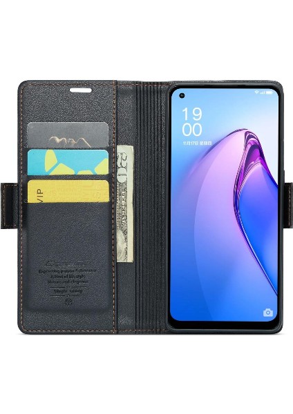 Oppo Için Caseme Durumda F21 Pro 5g Kart Yuvası Kickstand Cüzdan Kılıf Anti (Yurt Dışından)