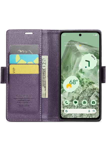 Google Piksel 8A Darbeye Vaka Kickstand Anti Dolandırıcılık Kartı Için Caseme Durumda (Yurt Dışından)