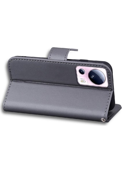 Xiaomi 13 Lite Için Flip Case Kapak Darbeye Cüzdan Basit Iş (Yurt Dışından) indirimleri