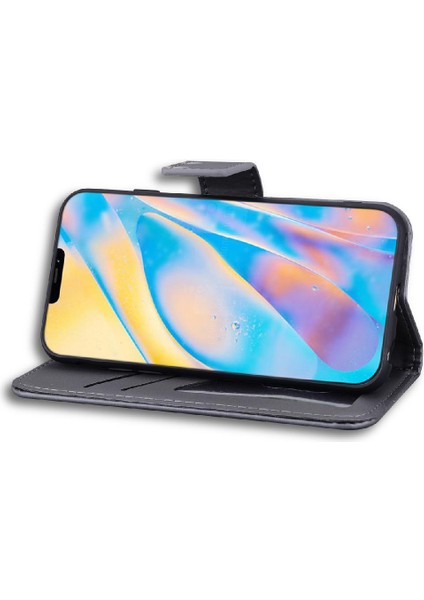 Iphone 12 Mini Flip Kapak Için Flip Case Basit Iş Darbeye Cüzdan (Yurt Dışından)