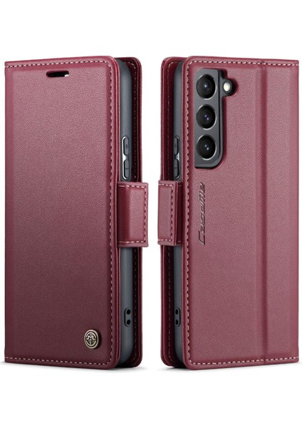 Samsung Galaxy S21 Artı Cüzdan Durumda Anti Dolandırıcılık Kickstand (Yurt Dışından)