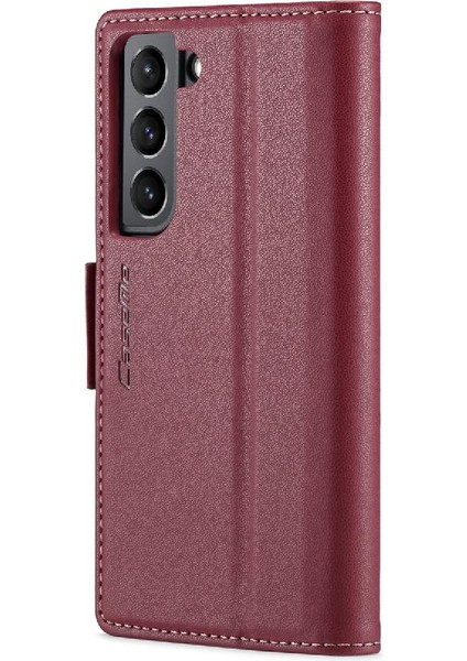 Samsung Galaxy S21 Artı Cüzdan Durumda Anti Dolandırıcılık Kickstand (Yurt Dışından)