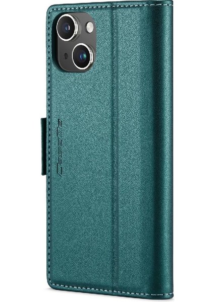IPhone 14 Için Caseme Durumda Cüzdan Kılıf Kickstand Anti Dolandırıcılık Kart Yuvası Kılıf (Yurt Dışından)