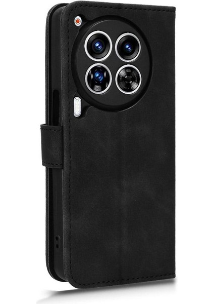 Tecno Camon 30 Premier 5g Koruyucu Kapak Deri Folio Flip Için Kılıf (Yurt Dışından)