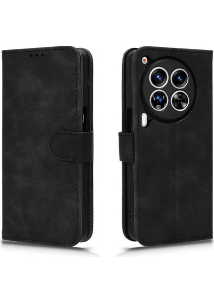 Tecno Camon 30 Premier 5g Koruyucu Kapak Deri Folio Flip Için Kılıf (Yurt Dışından)