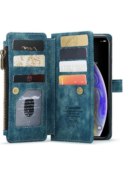 IPhone Xs Max Sürücüleri Lisans Kartı Yuvaları Cüzdan Durumda IPhone Için (Yurt Dışından)