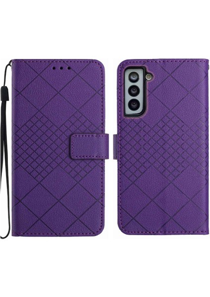 Samsung Galaxy S21 Fe Manyetik Kapak Için Flip Case Kart Yuvası Pu ile Standı (Yurt Dışından)