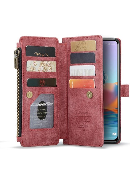 Xiaomi Redmi Not 10 Pro 4g Için Caseme Durumda Cüzdan Kılıf Kadın Erkek Kart (Yurt Dışından) indirimleri