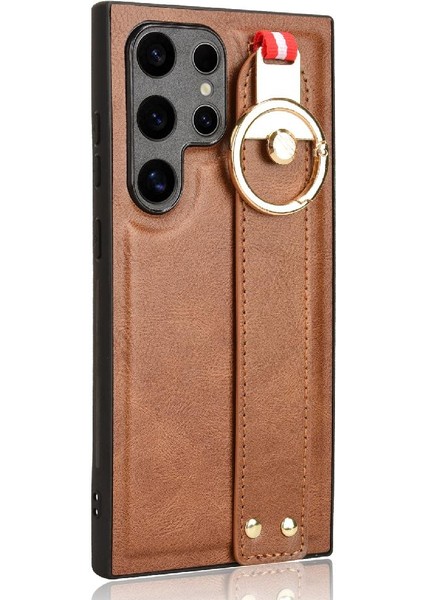 Samsung Galaxy S24 Ultra Kolaylık Premium Pu Deri Bilek (Yurt Dışından) modelleri