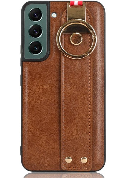 Samsung Galaxy S22 Artı Uyumluluk Premium Pu Deri Bilek (Yurt Dışından)