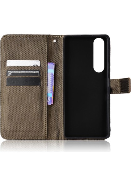 Sony Xperia 1 Iı Manyetik Cüzdan Kickstand Kart Tutucu Kapak Için Kılıf (Yurt Dışından)