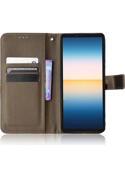Sony Xperia 1 Iı Manyetik Cüzdan Kickstand Kart Tutucu Kapak Için Kılıf (Yurt Dışından)