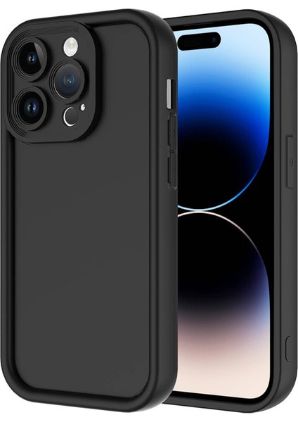 iPhone 14 Pro Max Uyumlu Flex Serisi Kamera Korumalı Darbeye Dayanıklı Silikon Kılıf