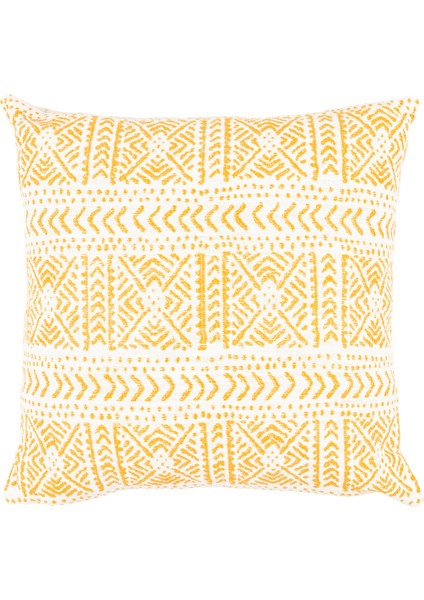 Nakışlı 43*43 cm Kare Kırlent Kılıfı