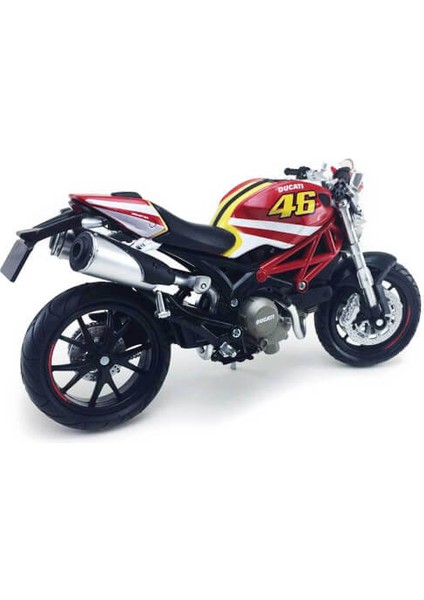 1:12 Ölçek Ducati Monster 796 N.46 Motorsiklet