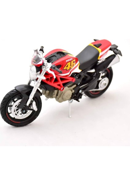 1:12 Ölçek Ducati Monster 796 N.46 Motorsiklet