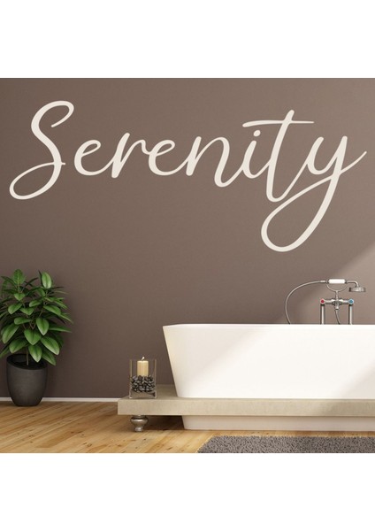 Huzur Banyo Dekoratif Duvar Sticker Çıkartma Ofis Oturma Odası