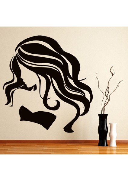 Kuaför Kuaför Dekoratif Duvar Sticker Çıkartma Mutfak Ofis Yatak Odası