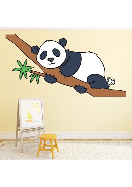 Bu Benim Değil... Panda Çocuk Dekoratif Duvar Sticker Çıkartma Bebek Çocuk Odası