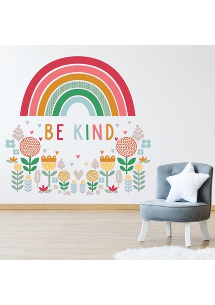 Nazik Ol Dekoratif Duvar Sticker Çıkartması Sarah Helen Morley Bebek Çocuk Odası