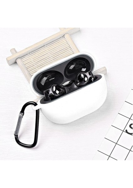 Huawei Freebuds Pro Uyumlu Silikon Kılıf - Kopçalı Kulaklık Kılıfı