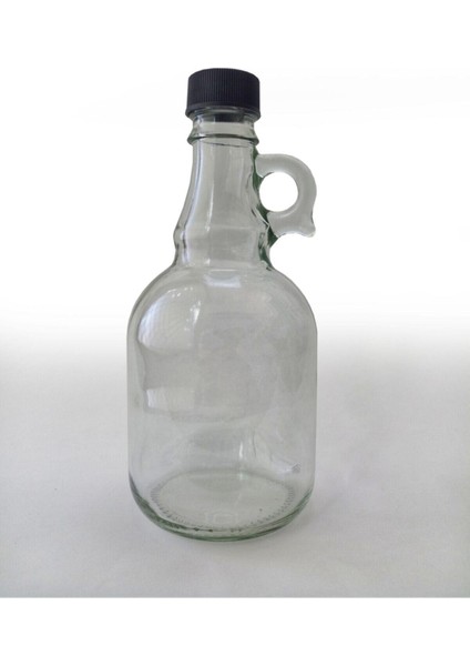 1 Litre Kulplu Galon Yağ Şişesi- 6 Adet
