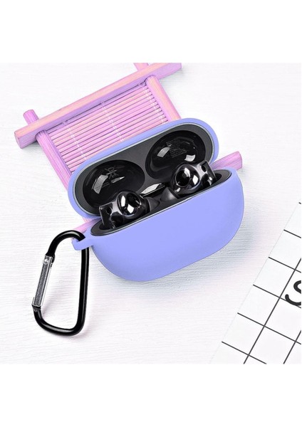 Huawei Freebuds Pro Uyumlu Silikon Kılıf - Kopçalı Kulaklık Kılıfı