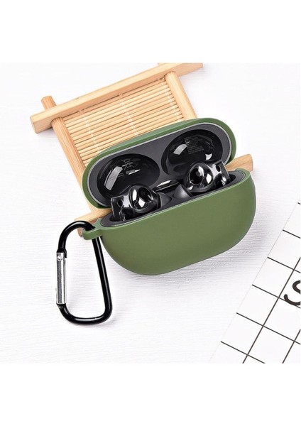 Huawei Freebuds Pro Uyumlu Silikon Kılıf - Kopçalı Kulaklık Kılıfı