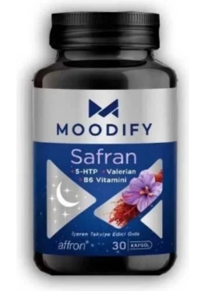Safran - 5 Htp - Valerin Vitamin B6 30 Kapsül
