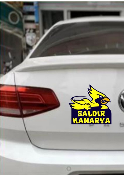 Saldır Kanarya Fenerbahçe Araba Oto Motosiklet Sticker 02080 fırsatları