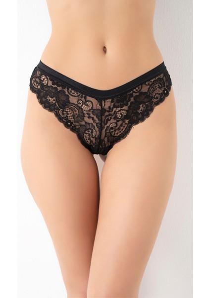 Günlük Rahat Kullanım Dantel String Tanga G-BOX930