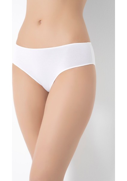 Bamboo Günlük Rahat Kullanım Slip Bikini 3lü Paket Çoklu Renk 937