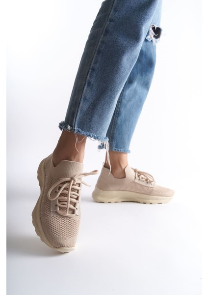 Kadın Triko Sneaker Spor Ayakkabı RV382O82 modelleri