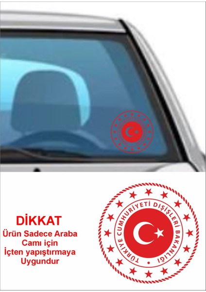 Dışişleri Bakanlığı Araba Oto Sticker 01919