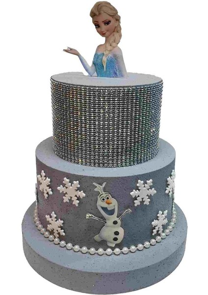 Karlar Ülkesi Maket Pastası Model 2