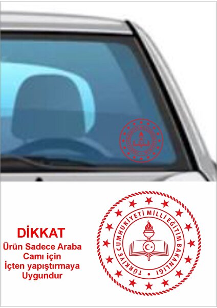 Sticker Usta Milli Eğitim Bakanlığı Araba Oto Sticker 01916