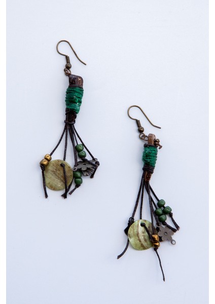 Etnik Otantik Tasarım Küpe