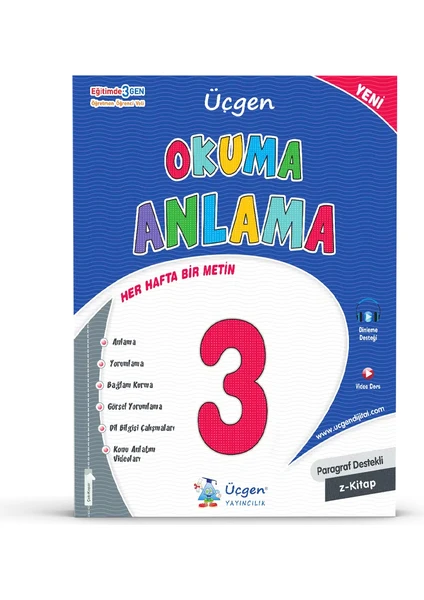 Üçgen Yayıncılık 3. Sınıf Türkçe Okuma Anlama