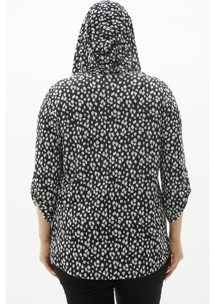 Büyük Beden Kapüşonlu Büyük Pauntiyeli Bluz fırsatları