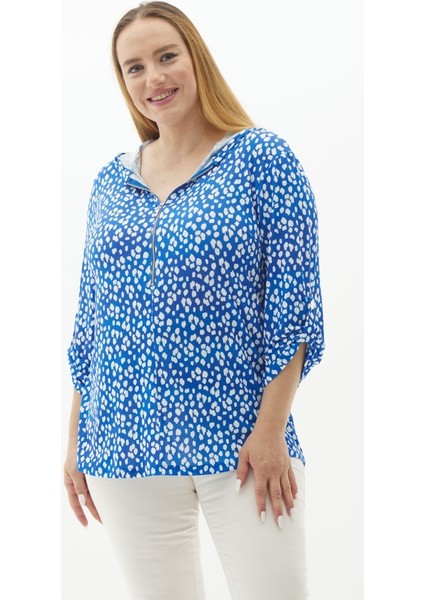 Büyük Beden Kapüşonlu Büyük Pauntiyeli Bluz indirimleri