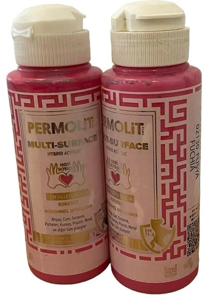Depokon Permolit Multi Surface Akrilik Hobi Boyası 120 ml