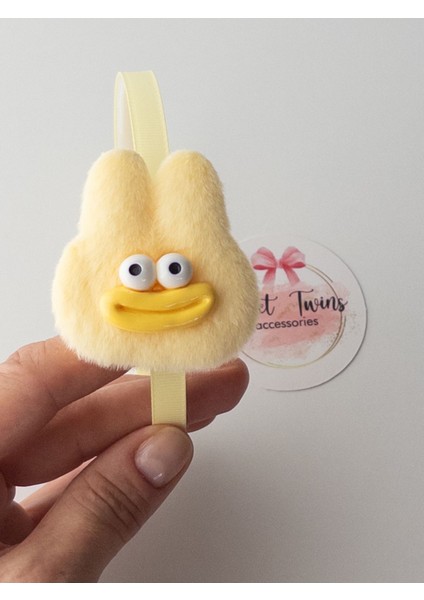 Sevimli Peluş Çocuk Taç