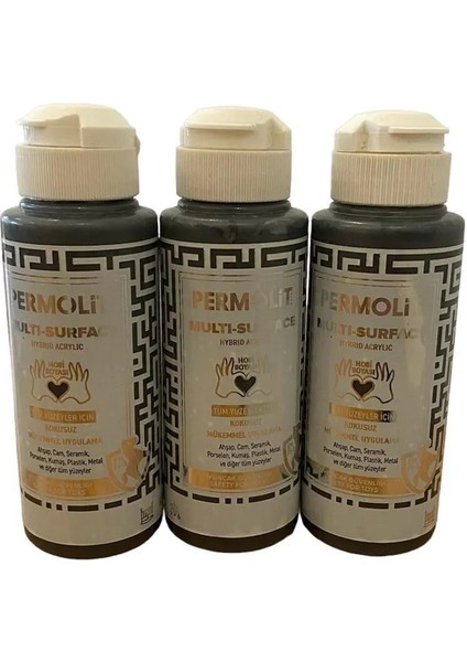 Depokon Permolit Multi Surface Akrilik Hobi Boyası 120 ml