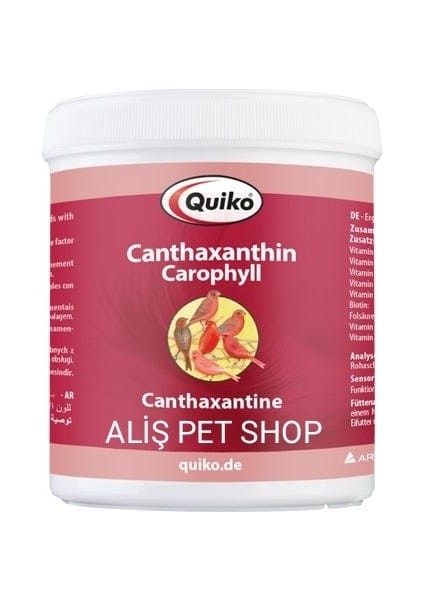 Canthaxantin Kırmızı Renk Boyası 100GR (Orjinal Paket)