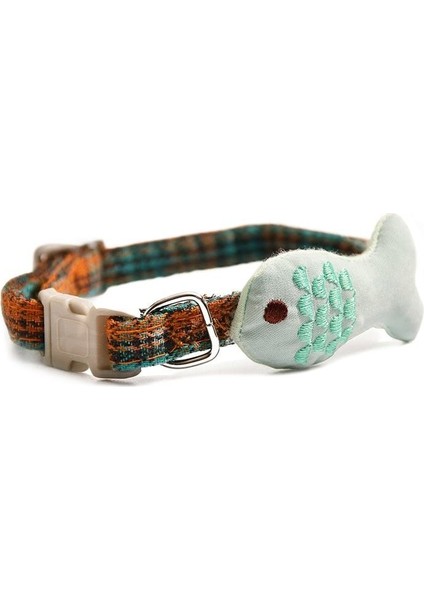 Kedi Boyun Tasması Fish Blue