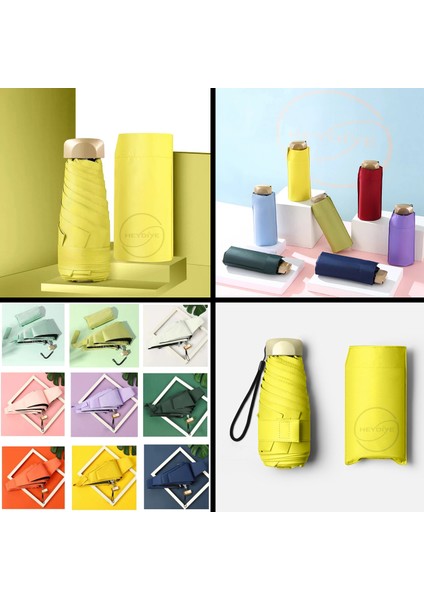 Öklid UPF 50+ SPF 99+ UV Korumalı Katlanabilir Güneş ve Yağmur Şemsiyesi – Hafif, Dayanıklı, Rüzgar ve Su Geçirmez modelleri