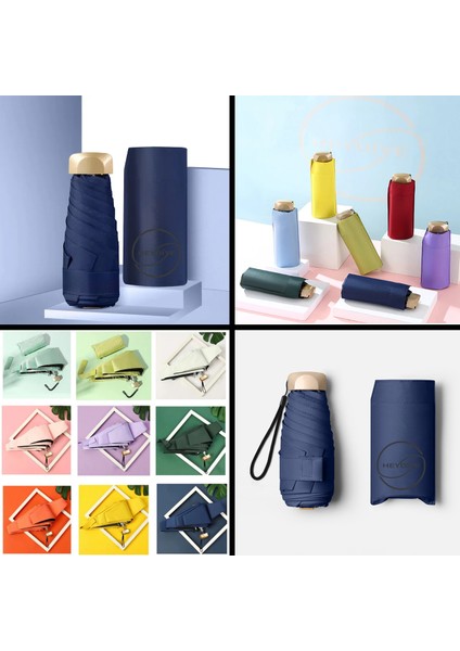 Öklid UPF 50+ SPF 99+ UV Korumalı Katlanabilir Güneş ve Yağmur Şemsiyesi – Hafif, Dayanıklı, Rüzgar ve Su Geçirmez modelleri