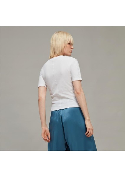 Y-3 HY1403 Y-3 Fitted Short Sleeve Tee fırsatları