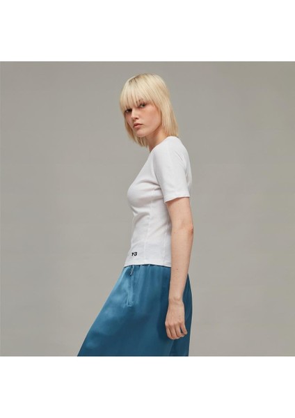 Y-3 HY1403 Y-3 Fitted Short Sleeve Tee indirimleri